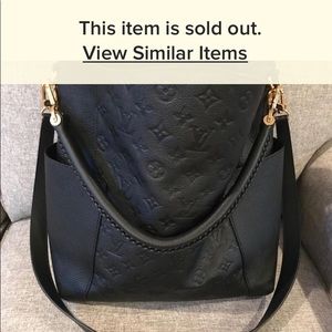 ❌SOLD❌Louis Vuitton Empreinte Bagatelle Noir Black